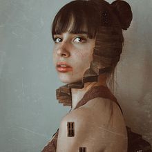 Stairs leading to mind. Concept Art, and Digital Illustration project by Andrea H Paulín - 04.17.2020