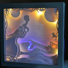 El Principito - Caja de sombras. Un progetto di Design e Papercraft di Silvia Milena Pérez Carvajal - 18.04.2020