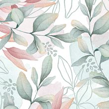 LAPTOPS SKINS HP. Botanical Illustration, and Watercolor Painting project by Cristina Cilloniz - 04.19.2020