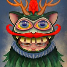 My project in Digital Illustration with Procreate course. Traditional illustration project by Berd B - 04.19.2020