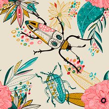 Mi Proyecto del curso: Creación de marca basada en tus propios estampados Ein Projekt aus dem Bereich Traditionelle Illustration, Musterdesign, Br, ing und Identität, Grafikdesign, Modedesign und Botanische Illustration von Berta Artigal - 27.04.2020