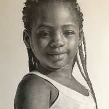 Aisa. Fine Arts, Pencil Drawing, Artistic Drawing, Portrait Drawing, and Realistic Drawing project by Llanos Part Jornet - 04.19.2020