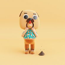 My project in Design of Characters in Cinema 4D: from the Sketch to 3D Printing course. 3D, Modelagem 3D e Ilustração tradicional projeto de Edgaras Žukauskas - 19.04.2020