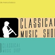 CLASSICAL MUSIC SHOP. Design project by salengui - 05.10.2020