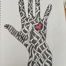 LaDamita - my first "on going" final project in Drawing for Beginners Level -1 course. Drawing project by Iraima Guedez Alonso - 04.19.2020