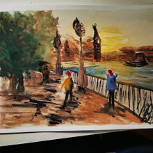 Mi Proyecto del curso: Paisajes urbanos en acuarela. Education project by Maricella Baccelliere - 04.20.2020