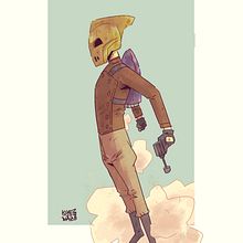 The Rocketeer. Un proyecto de Ilustración tradicional de KIKE J. DÍAZ - 20.04.2020