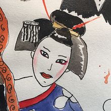 Complejidad y personajes. Papel en blanco y palabras. Traditional illustration project by Cristina Dominguez / Madame Sunday - 04.20.2020