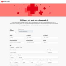 Formulario - Cruz Roja Española. Web Development, and Web Design project by Estudio de diseño y comunicacion - 04.20.2020