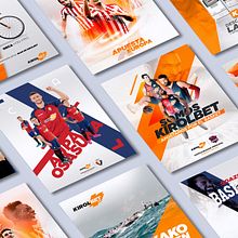 SPORT POSTERS. Poster Design project by Amaia Zaitegi - 04.20.2020