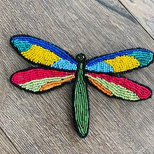 Dragonfly. Embroider project by Ioana Dragulinescu - 04.20.2020