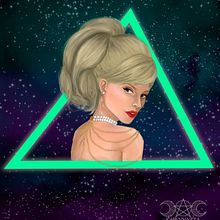 BLONDE GIRL. Drawing, Traditional illustration, and Digital Illustration project by Karen Tatiana Gonzalez Galindo - 04.20.2020