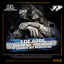 Imágen conmemorativa para H.L accesorios para motos.. Graphic Design project by Carlos Hernández - 04.20.2020
