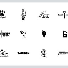 Logo Collection Vol.2. Un proyecto de Br, ing e Identidad, Diseño y Diseño de logotipos de David Rodríguez - 21.01.2017