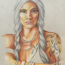 My project in Illustration with Pastel and Coloured Pencils course. Un progetto di  di Claudine Dufour - 20.04.2020