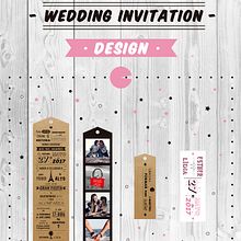 Wedding invitation design. Un proyecto de Artesanía, Bellas Artes, Caligrafía, Comunicación, Creatividad, Diseño, Diseño de complementos, Eventos y Fotografía de David Rodríguez - 28.11.2016