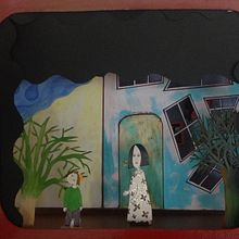 Mi Proyecto del curso: Ilustración y construcción de un teatro de papel. Traditional illustration project by Irene Calero - 04.22.2020