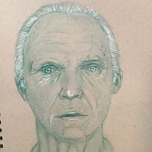  Retrato en lapiz de color. Un progetto di  di Lucas López - 21.04.2020
