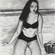 Examen sele . Un proyecto de Dibujo a lápiz, Dibujo artístico, Dibujo de Retrato y Dibujo realista de Nika Kishtanova - 20.04.2020