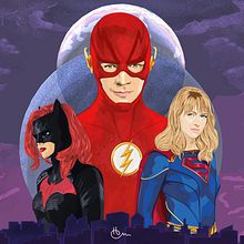 Ilustración vectorial: Superheroes . Vector Illustration project by Anna Romo - 04.21.2020
