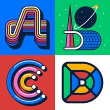 36 Days of Type '20 Ein Projekt aus dem Bereich T, pografisches Design, Lettering, Digitales Lettering, T und pografie von David Sierra Martínez - 21.04.2020