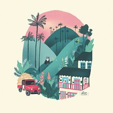 Salento. Projekt z dziedziny Ilustracja c i frowa użytkownika Alinailustra - 17.12.2019