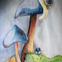 Mi Proyecto del curso: Técnicas experimentales de acuarela para principiantes . Un progetto di Illustrazione tradizionale di Myrian Rodríguez Jáimez - 21.04.2020