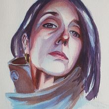Mi Proyecto del curso: Retrato artístico en acuarela. Watercolor Painting project by Antonio Trujillo Miranda - 04.27.2020