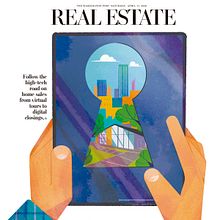 The Washington Post, Portada e ilustración interior.. Un proyecto de Comunicación, Diseño editorial, Ilustración tradicional e Ilustración digital de Jesús Escudero - 21.04.2020