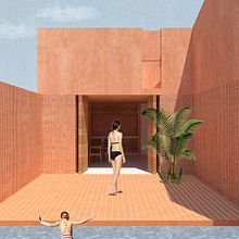 My project in Architectural Visualization Using Digital Collage course. Architecture, Graphic Design, Interior Architecture, Interior Design, L, scape Architecture, Collage, Digital Architecture, and Architectural Illustration project by Khushboo Kakkar - 04.21.2020