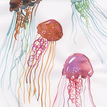 My project in Modern Watercolor Techniques course. Pintura em aquarela projeto de Sarah Nilsson - 21.04.2020