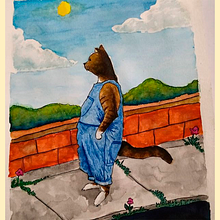 Gato Perdido Ein Projekt aus dem Bereich Traditionelle Illustration, Comic und Aquarellmalerei von Aarón Yañez Armenta - 10.05.2019