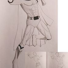 Mi Proyecto del curso: Ilustración para cómics: anatomía de un superhéroe . Proiectarea informațiilor de galvanicarlosh - 04.22.2020