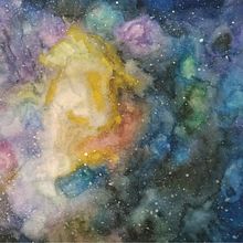 Meu projeto do curso: Técnicas modernas de aquarela. Un proyecto de Pintura a la acuarela de Fernanda Amaral - 22.04.2020