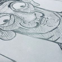 Mi Proyecto del curso: Retrato en caricatura con grafito. Traditional illustration project by nicolás gonzález - 04.22.2020