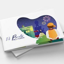 LLIBRET 2020 - FALLA TRO I FLAMA . Un proyecto de Diseño, Diseño editorial, Diseño gráfico, Ilustración tradicional e Ilustración vectorial de María Hierro García - 06.03.2020