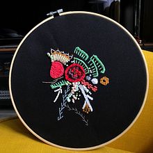 Mi Proyecto del curso: Técnicas avanzadas de bordado: puntadas y composiciones con volumen. Un progetto di Ricamo di Aroa MarTínez SáNchez - 22.04.2020