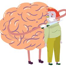 Editorial illustration: Medicinsk Vetenskap. Traditional illustration project by Emma Hanquist - 02.22.2020