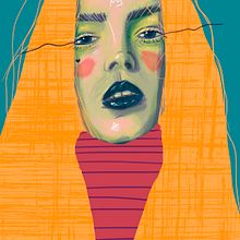 la bruja buena . Artistic Drawing, Traditional illustration, and Digital Illustration project by Andres Merchán - 04.22.2020