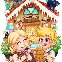 Hansel y Gretel. Un proyecto de Ilustración tradicional de Rita Muñoz - 22.04.2020