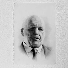 Retrato a grafito Ein Projekt aus dem Bereich Zeichnung, Bleistiftzeichnung, Porträtzeichnung, Realistische Zeichnung und Traditionelle Illustration von Jordi Castells Navarro - 22.04.2020