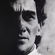 Retrato a grafito de Ayrton Senna Ein Projekt aus dem Bereich Zeichnung, Bleistiftzeichnung, Porträtzeichnung, Realistische Zeichnung und Traditionelle Illustration von Jordi Castells Navarro - 22.04.2020
