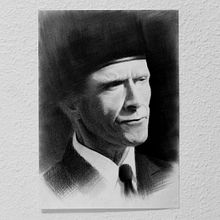 Retrato a carboncillo Ein Projekt aus dem Bereich Zeichnung, Bleistiftzeichnung, Artistische Zeichnung, Porträtzeichnung, Realistische Zeichnung und Traditionelle Illustration von Jordi Castells Navarro - 23.04.2020