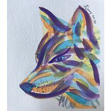 Lobo. Un progetto di Pittura ad acquerello di Dany Pera Char - 14.04.2020