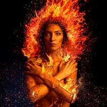 X-MEN: DARK PHOENIX | FANART. Un progetto di Fotografia, Direzione artistica e Ritocco fotografico di Marcelo Monzón - 23.04.2020
