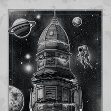 "Atlantis House". Drawing, Pencil Drawing, Artistic Drawing, Realistic Drawing, Traditional illustration, and Digital Illustration project by Miguel Pérez García - 04.23.2020