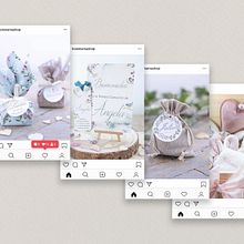 holamama | identidad visual para redes y fotografía de producto. Projekt z dziedziny Br, ing i ident, fikacja wizualna, Projektowanie graficzne, Fotografia produktowa i Portale społecznościowe użytkownika Belen Navarro - 23.04.2020