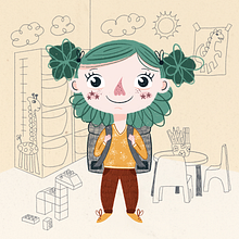Personajes infantiles. Traditional illustration, Digital Illustration, and Children's Illustration project by Monica Martinez Mendoza - 04.23.2020