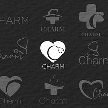 Charm - Medical scrubs line. Logo Design project by Mohamed Lahrizi - 04.24.2020