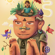 Confinement. Un progetto di Illustrazione digitale di Lucho Loaiza - 24.04.2020